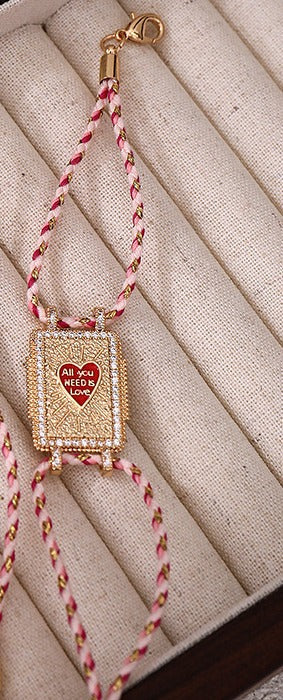 Tarot card necklace heart moon bracelet Vera Lux
