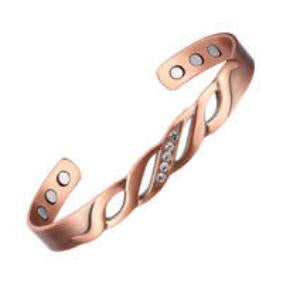 Adjustable Therapeutic Magnetic Pure Copper Bracelet Vera Lux