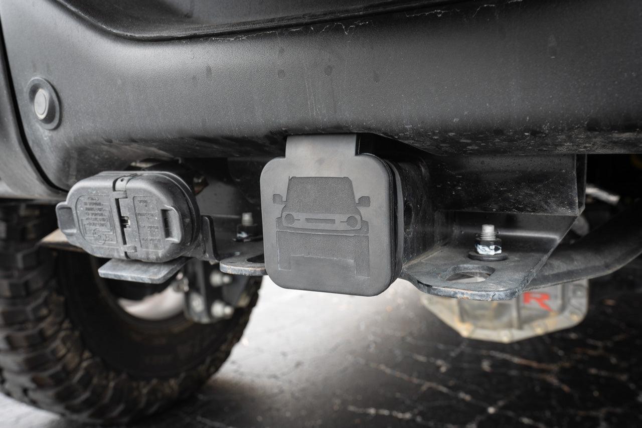 6th Gen Hitch Receiver Plug (Rubber) - 2021+ Bronco StickerFab