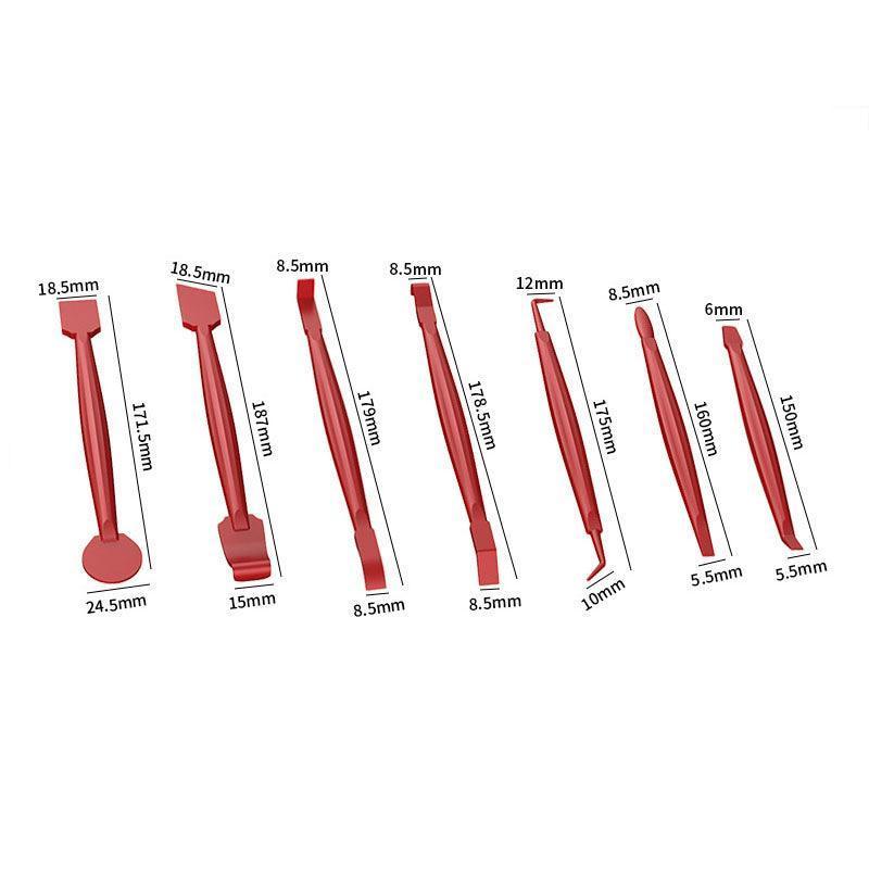 7 Piece Trim Tool Set for Vinyl Application StickerFab