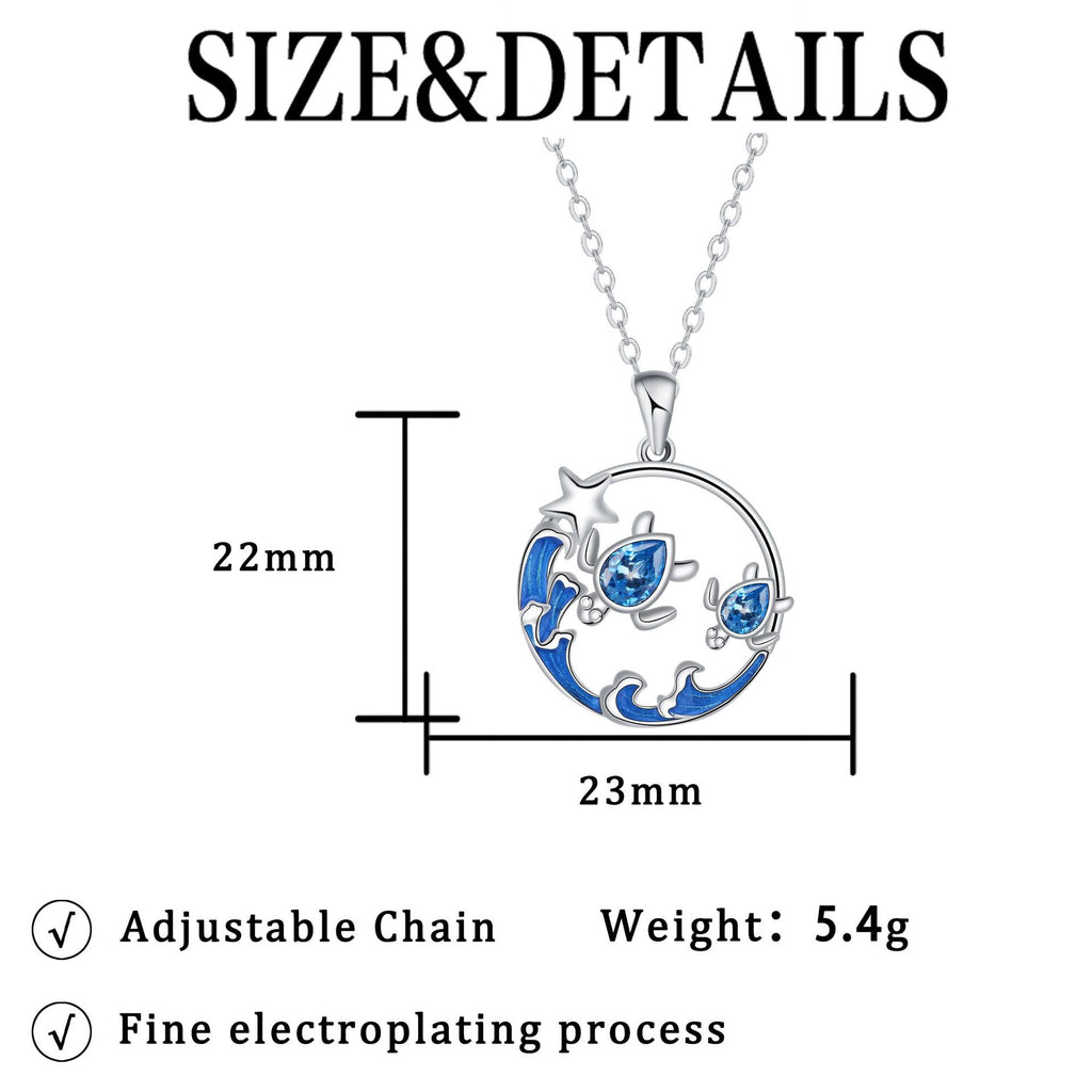 Original Turtle Guardian Necklace For Women Vera Lux
