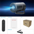 Salange P300 Mini Portable Projector - 4K 8K Video Decoding, 720P HD, Android 11, Wi-Fi, BT 5.1 Whatever the Treasure