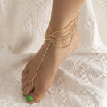 Beach Crystal Multi-layer Tassel Chain Foot Ornament Vera Lux