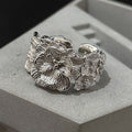 Vintage S925 Silver Rings Women, Minimalist Luxury Stylish Finger Rings Vera Lux
