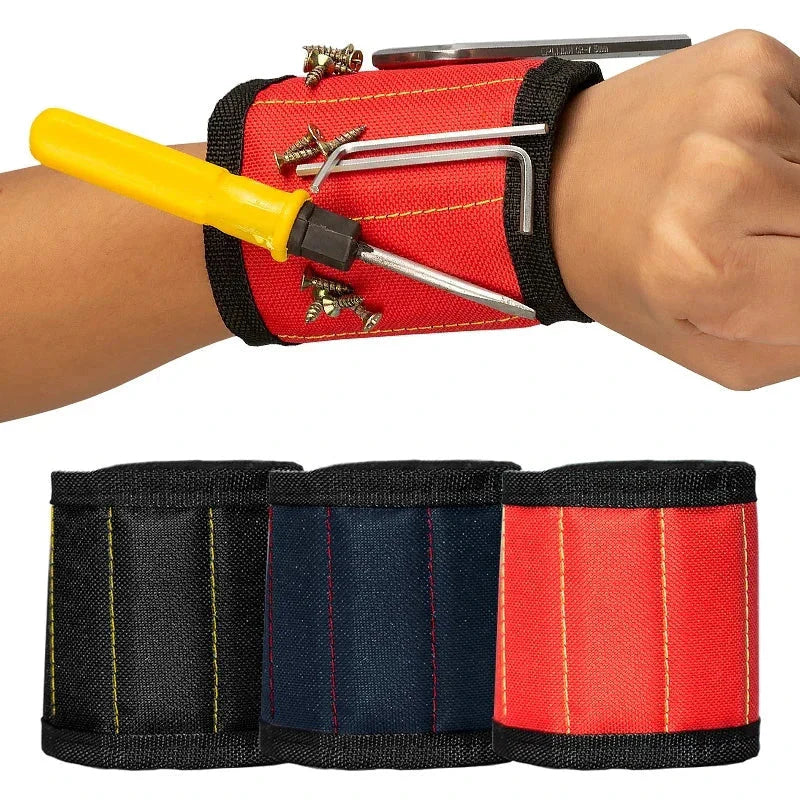Strong Magnetic Wristband – Portable Tool Bag for Holding Screws, Nails, Nuts, Bolts, and Drill Bits My Store