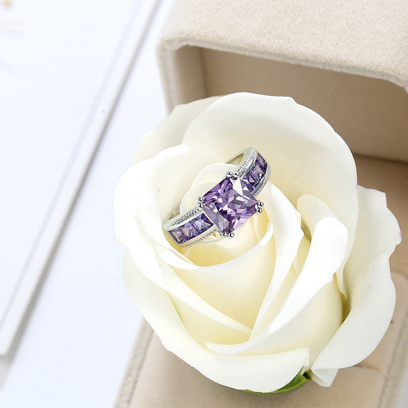 Zircon Trendy Jewelry Womens Wedding Ring Vera Lux