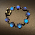 New European & American Vintage Blue Heavy-Duty Bracelet, Unique High-End Design, Elegant Stylish Versatile Women Jewelry Vera Lux