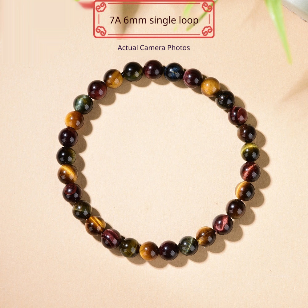 Natural Tiger Eye Stone Bracelet Vera Lux