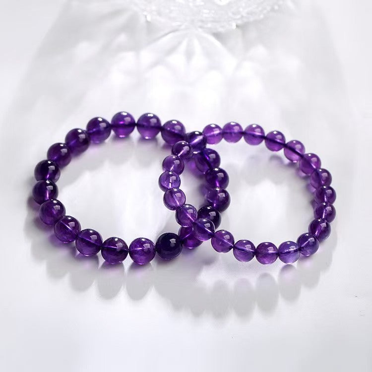 Natural Amethyst Quartz Rock Bracelet Vera Lux