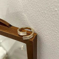 Minimalist Cold Style Emerald Ring Women, High Grade Sense, All-match Index Finger Ring Vera Lux