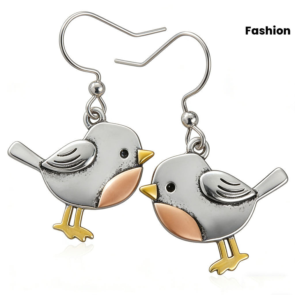 Jewelry Women's Bird-shaped Pendant Earrings Vera Lux
