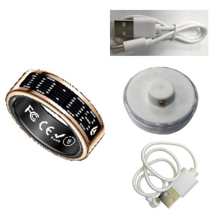 Smart Ring With Display For Counting, Heart Rate, Blood Oxygen, Pressure, Sleep, And Exercise Monitoring, Smart Bracelet For The Middle East Vera Lux