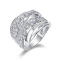 Geometric Design Korean-style Women's Ring Vera Lux
