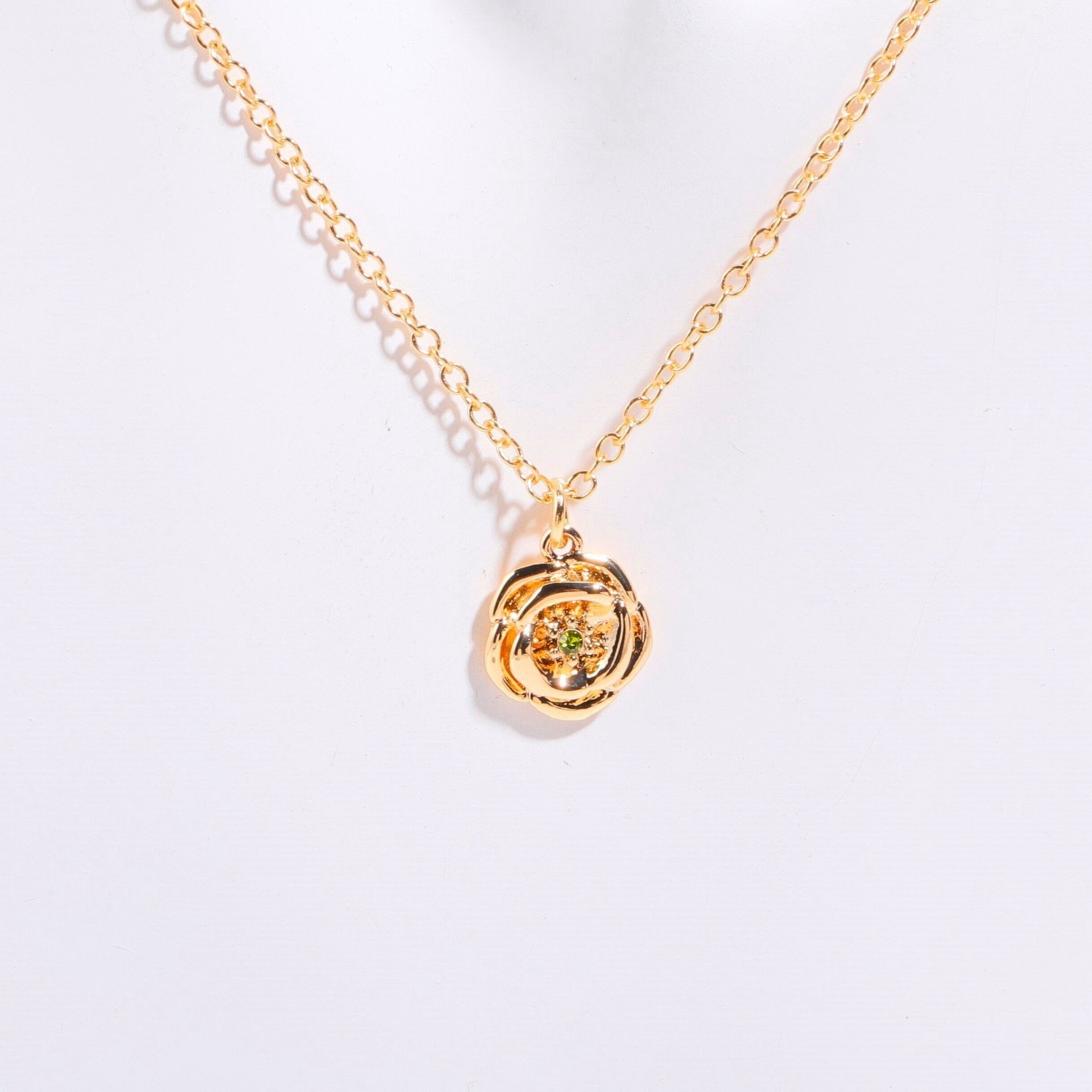 18 Gold December Birth Flower Bracelet Vera Lux