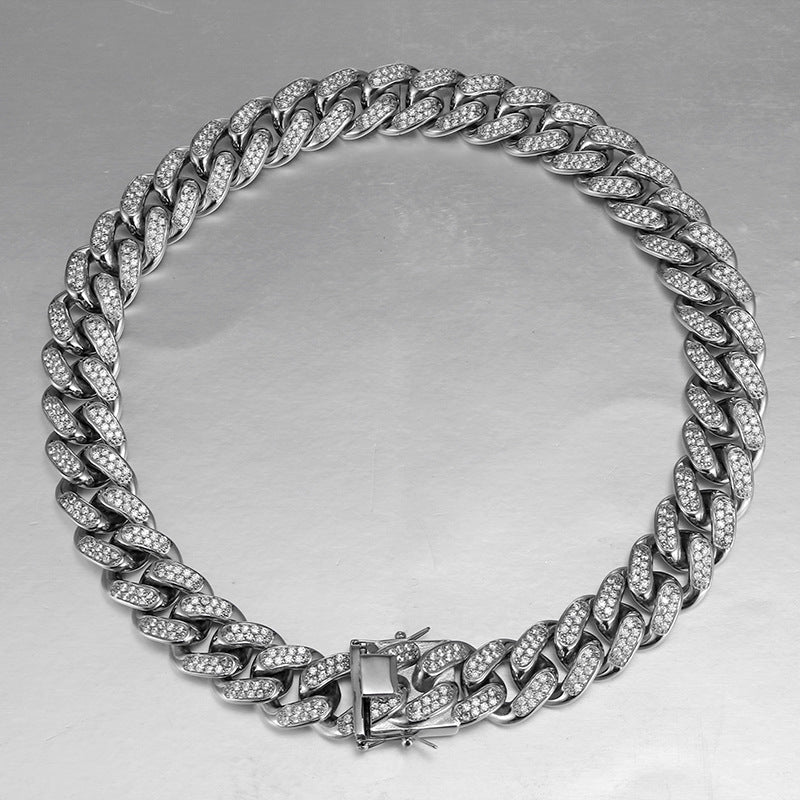 Hip-hop Chunky Titanium Steel Necklace For Men Vera Lux