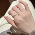 Exquisite Enamel Colored Glaze Ring For Women, 3D Butterfly, Versatile & Fashionable, S925 Silver-Plated, Adjustable Opening, Index Finger Ring Vera Lux