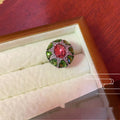 Women's Fashion Oval Colored Zircon Ring Vera Lux
