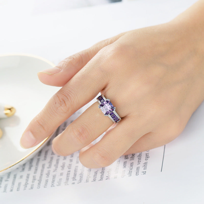 Zircon Trendy Jewelry Womens Wedding Ring Vera Lux