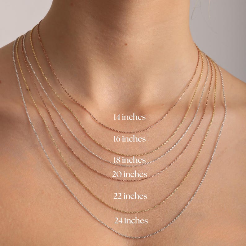 Personalized Paper Clip Chain Name Necklace Vera Lux
