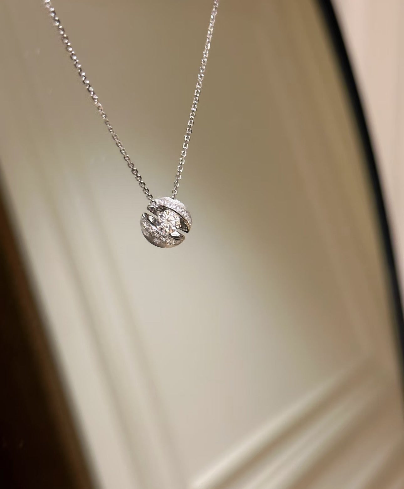 Floating Planet Niche Design Minimalist Versatile Necklace And Bracelet Vera Lux