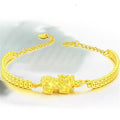 Arrival Copper-Gilded Fashion Wealth-Attracting Coin Pixiu Bracelet Vera Lux