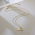 Womens New High-End Necklace With Colored Gemstone Inlays Vera Lux