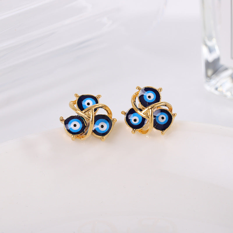 Evil Eye Necklace, Earrings and Ring Set Vera Lux