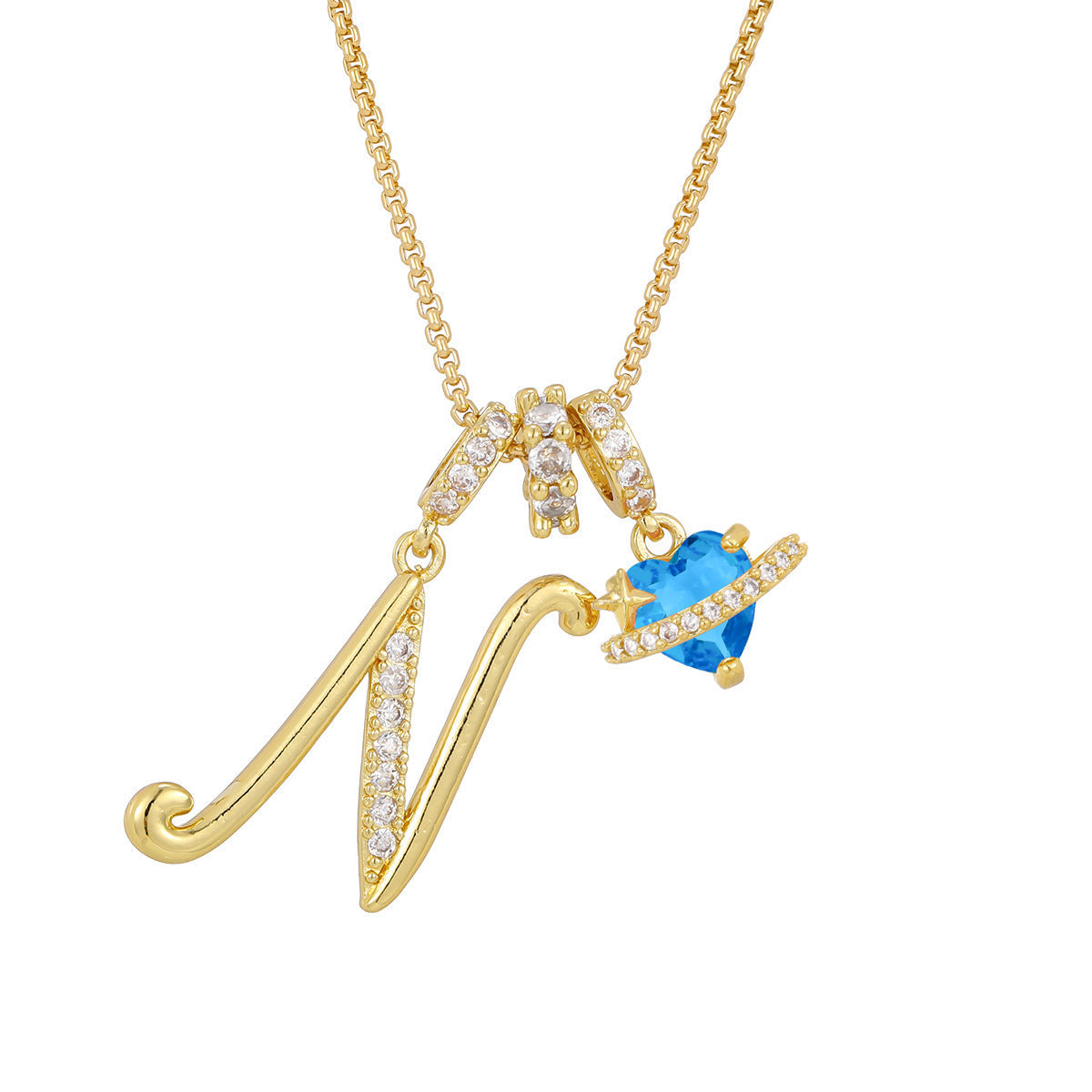 26-letter Alphabet Necklace Dainty And Luxe For Girls Vera Lux