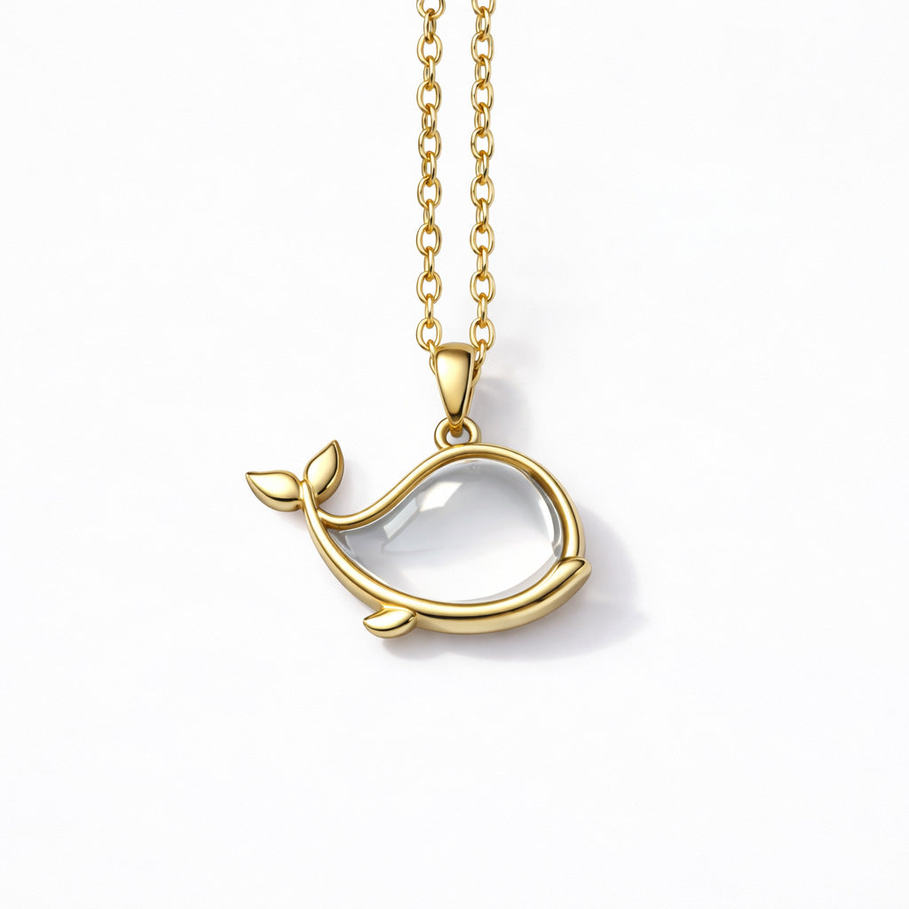 New Niche Cute Folding Necklace Vera Lux