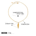 18K Goldfish Shape Design Exquisite Fashion Necklace Earrings Set Vera Lux
