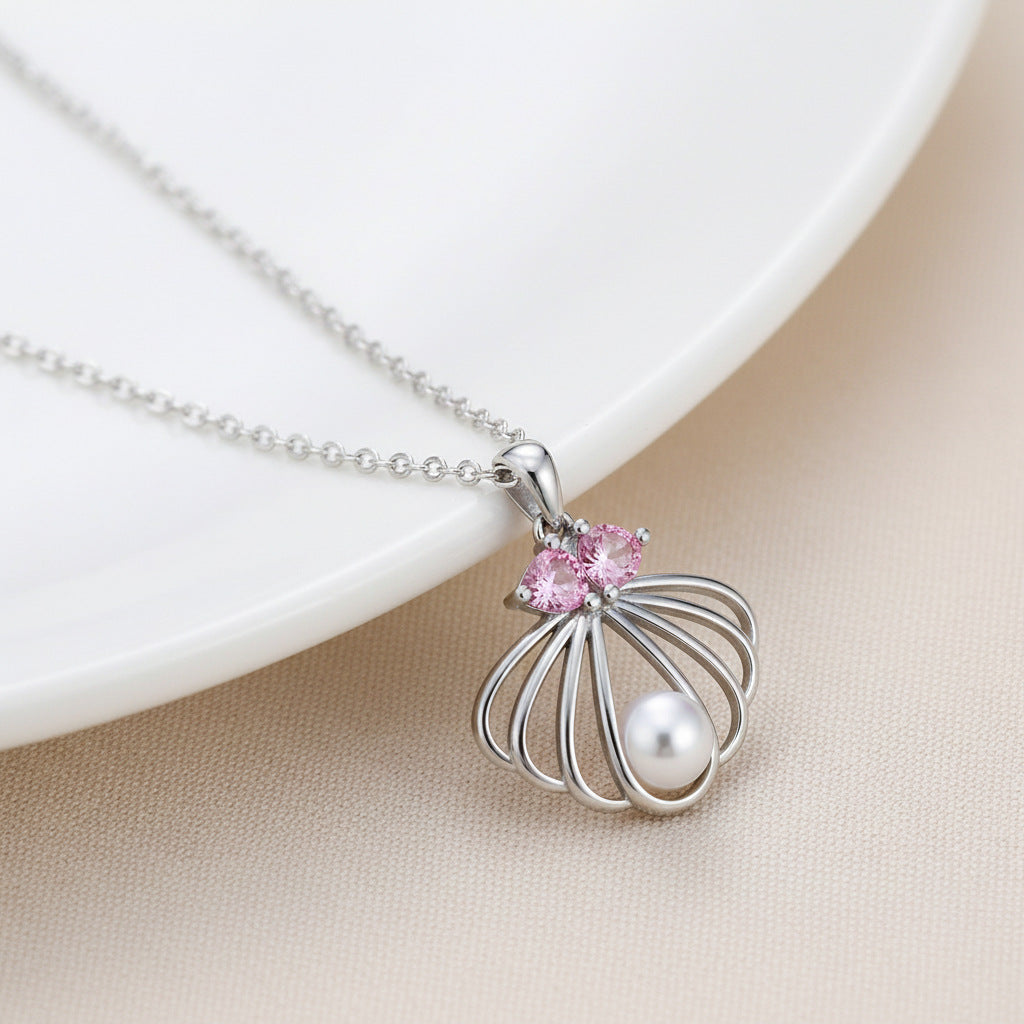Mermaid Princess Shell Necklace For Women Vera Lux