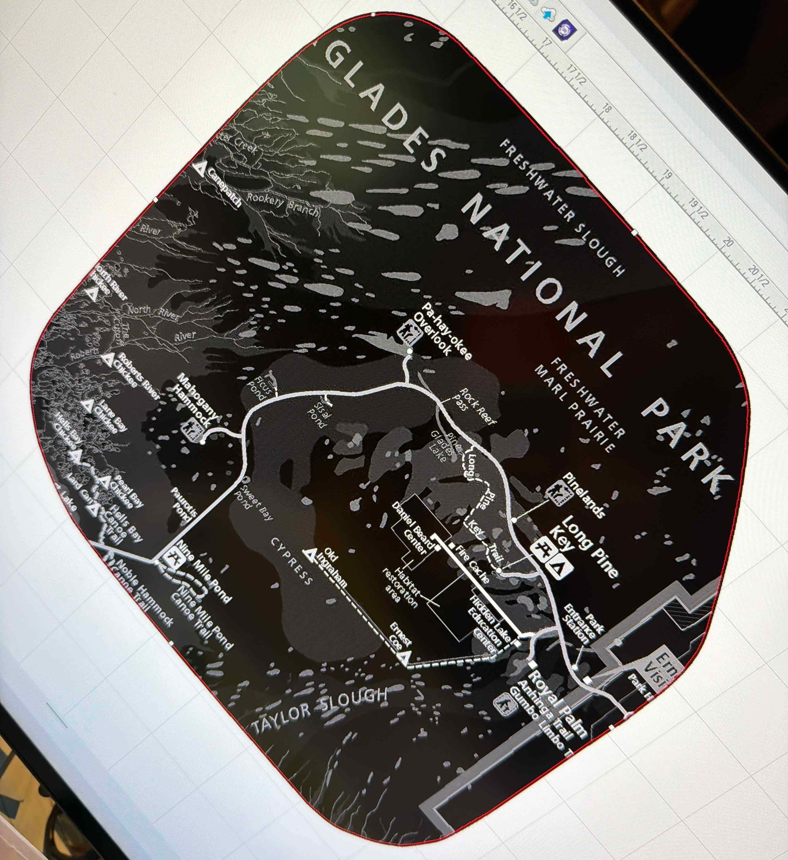 Printed Series Fuel Door Overlay - 2021+ Bronco StickerFab