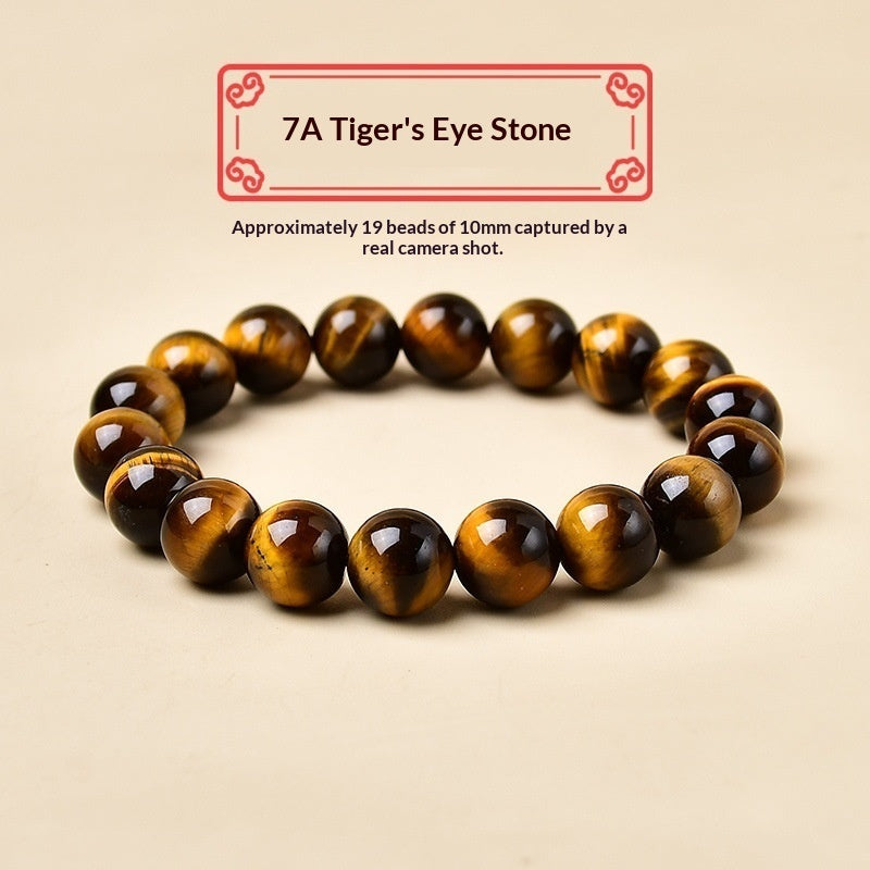 Natural Tiger Eye Stone Bracelet Vera Lux