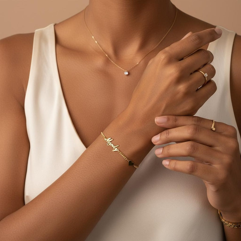 Customized Name Bracelet Vera Lux