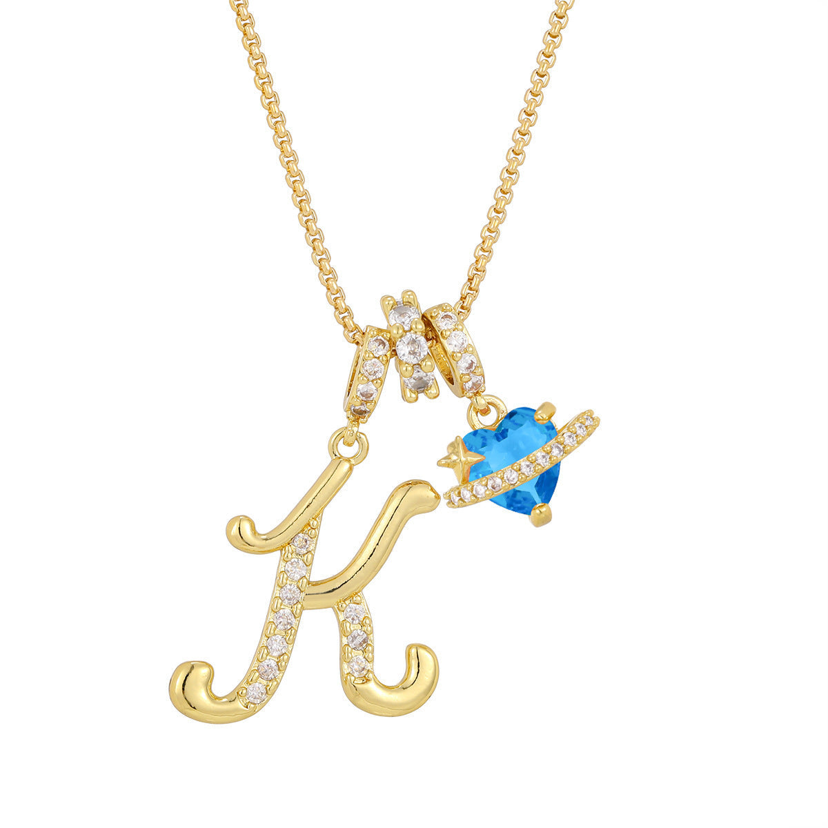 26-letter Alphabet Necklace Dainty And Luxe For Girls Vera Lux