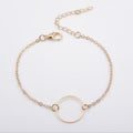 Geometric Metal Circle Women's Bracelet Vera Lux