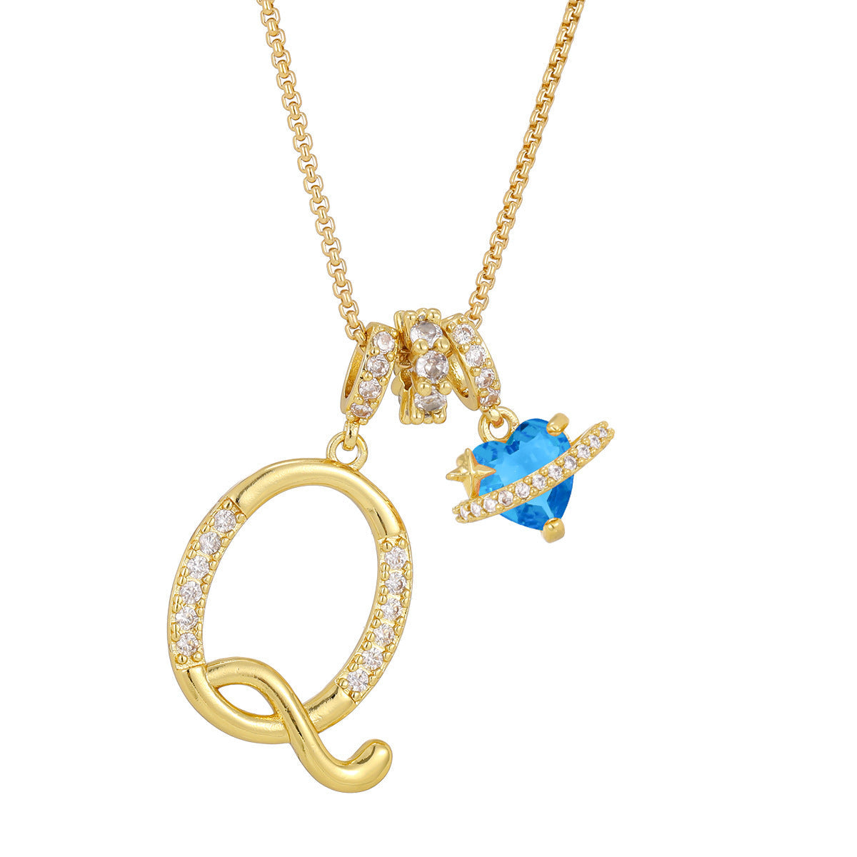 26-letter Alphabet Necklace Dainty And Luxe For Girls Vera Lux