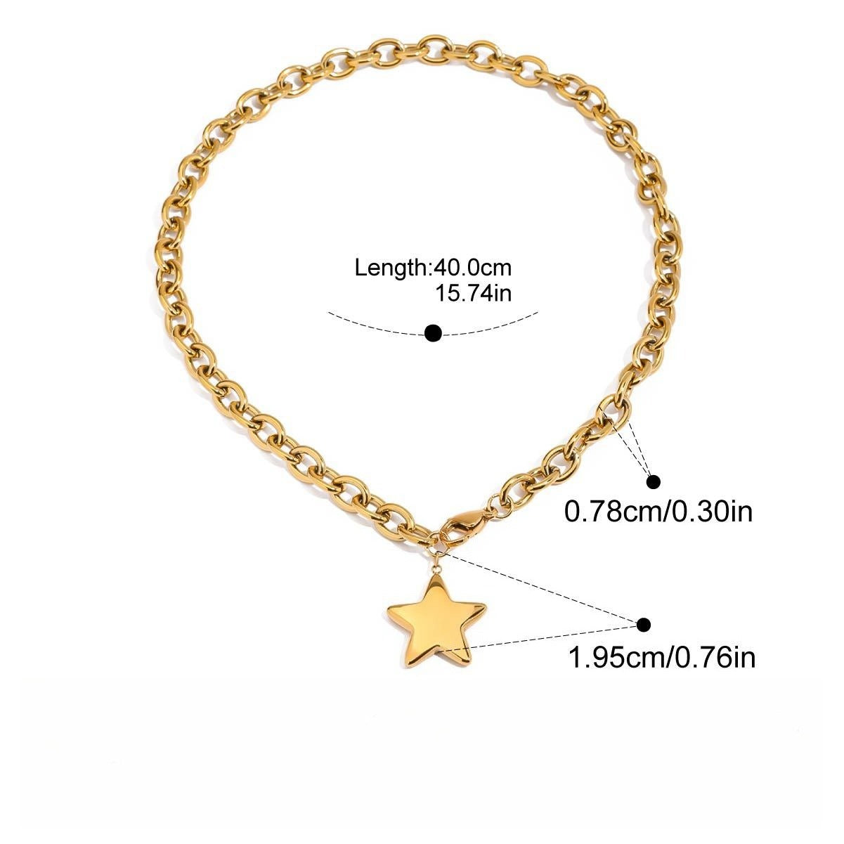 Light luxury and sophisticated sweater chain/pearl necklace Vera Lux