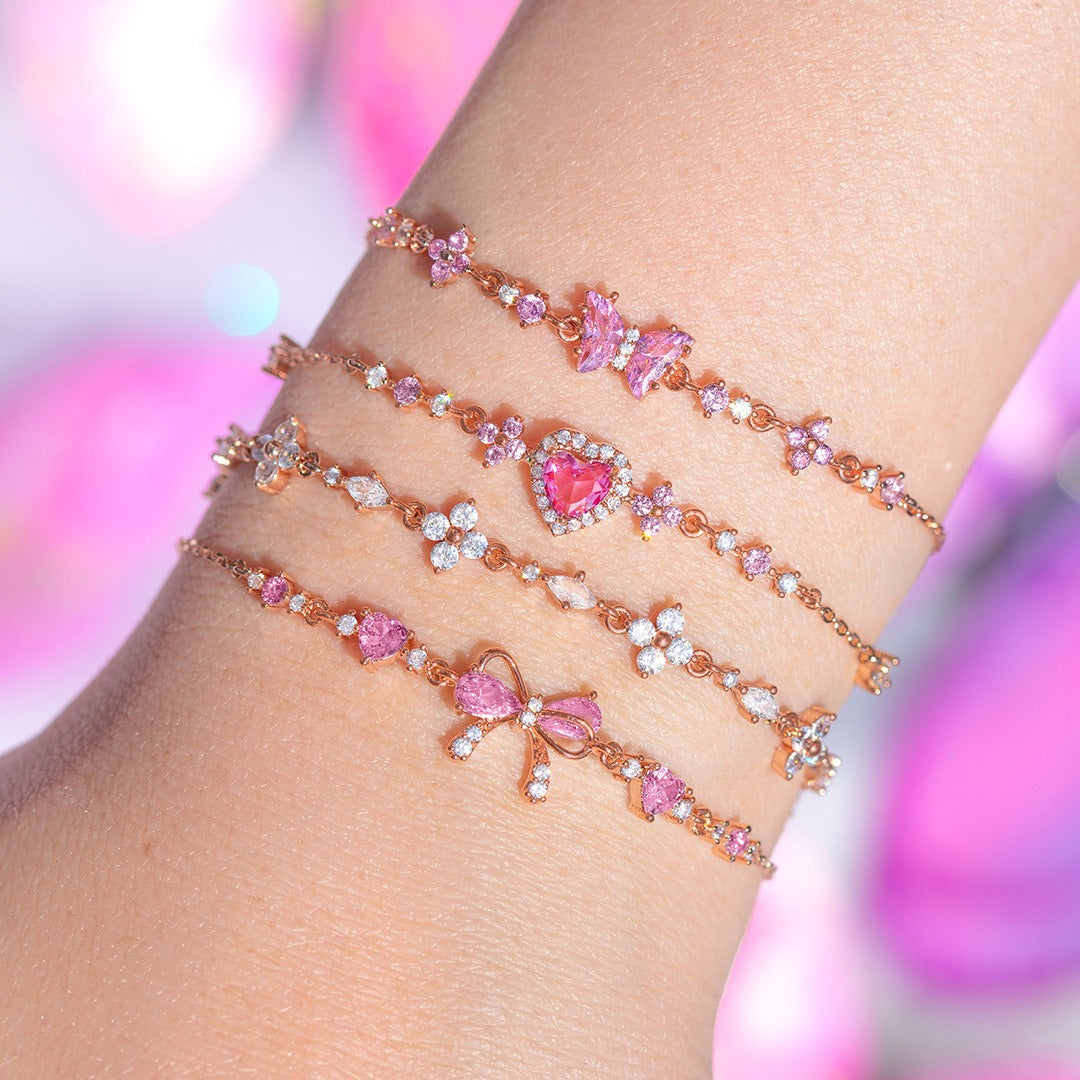 Love Zircon Butterfly Festival Bracelet Vera Lux