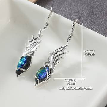 European And American Style Fashionable Retro Waterdrop Pendant Earrings Vera Lux