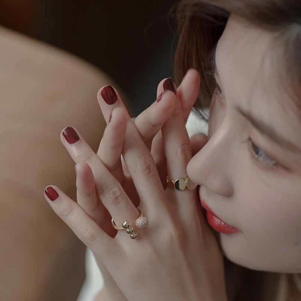 Open Ring With Micro-set Details Elegant And Stylish For Women Vera Lux