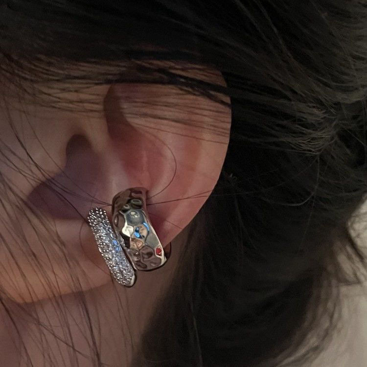 Exquisite High-End Double Layer Metal Ear Cuffs, Non-Piercing Ear Clips, 2026 New Luxury Unique Ear Jewelry Vera Lux