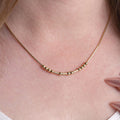 Customized Morse Code Name Necklace Vera Lux