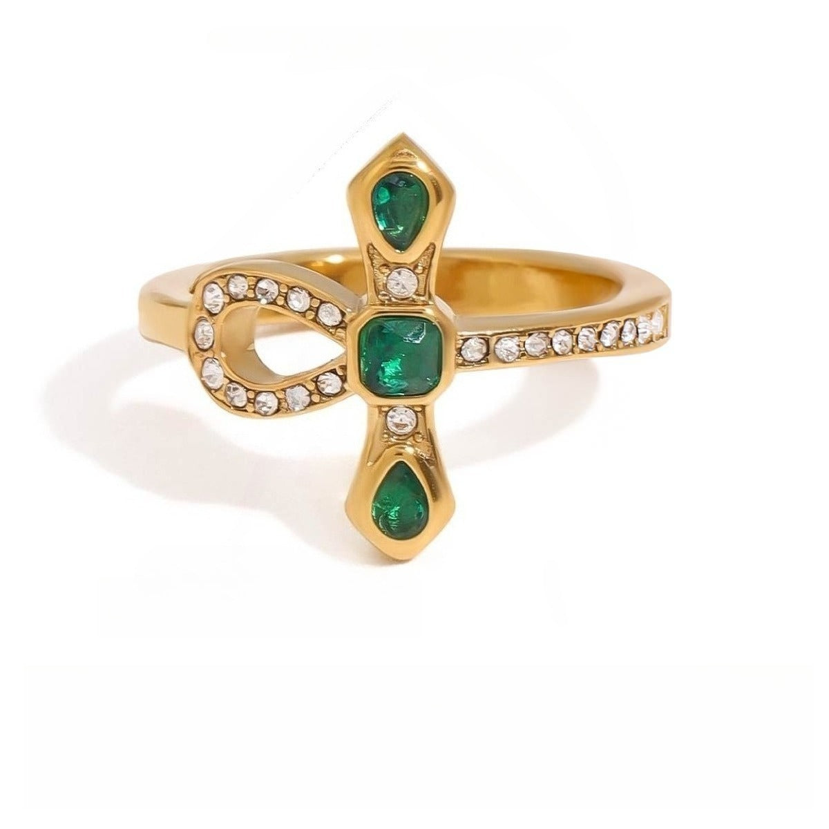 Light luxury snake ring Vera Lux
