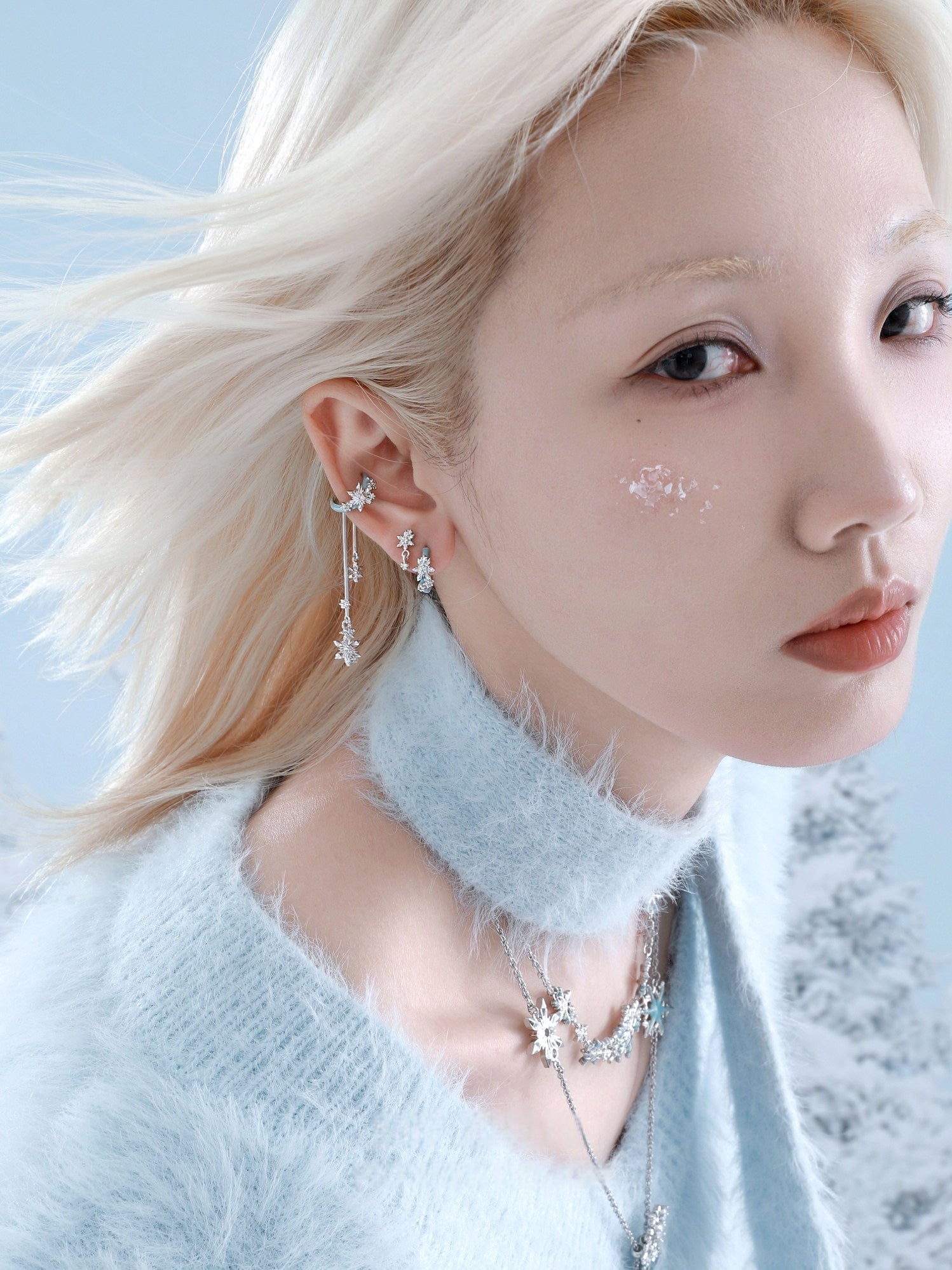 Niche Design High-end Aesthetic Minimalist Ear Cuff Vera Lux
