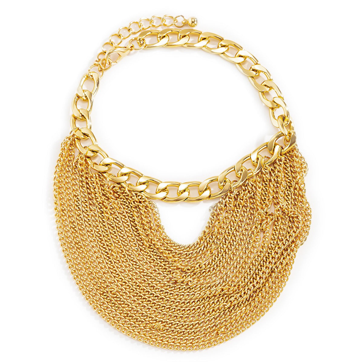 18K Gold Multi-layer Tassel Hip-Hop Anklet Vera Lux