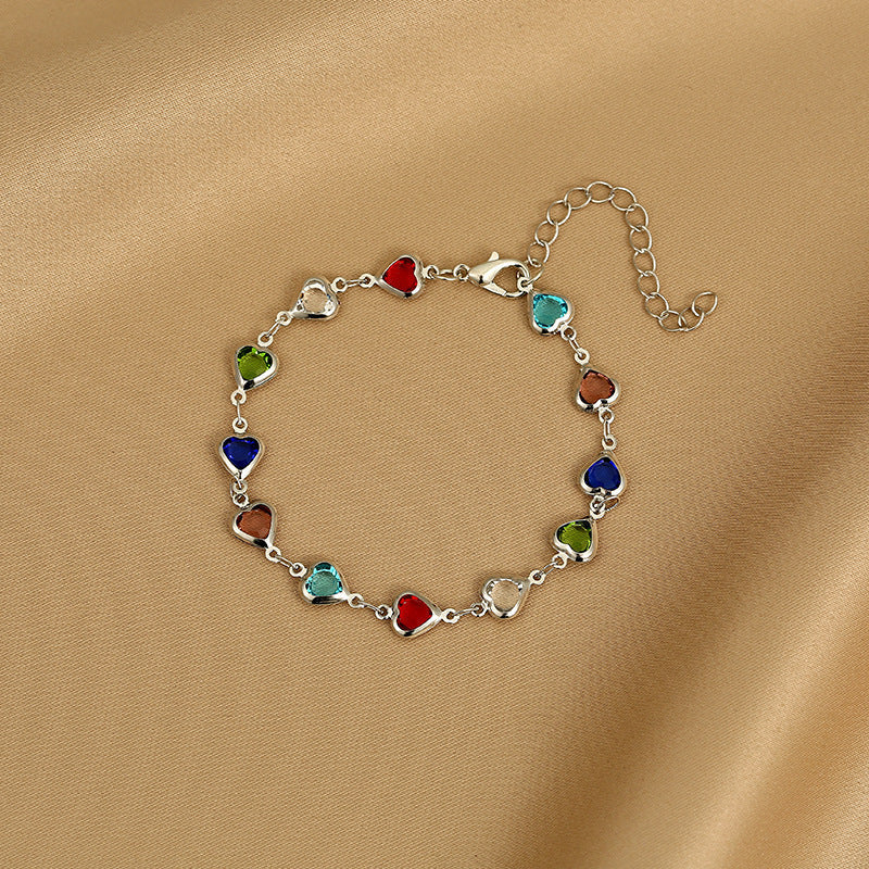Affectionate Red Diamond Niche Light Luxury All-Match Exquisite Vera Lux