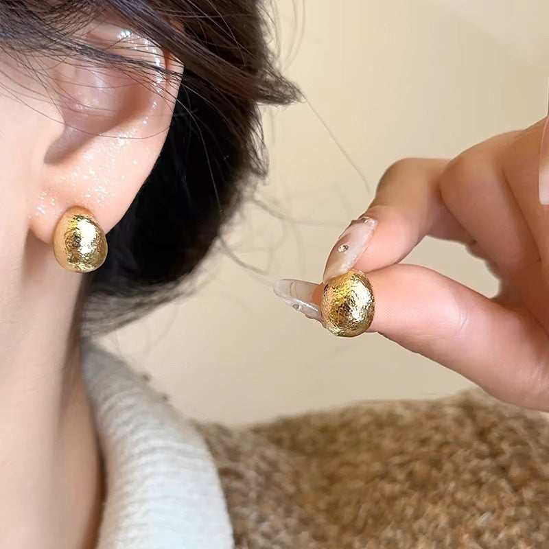 Tiny Size Heart Gold Earrings Comfort Fit Can Wear While Sleeping Female Accessories Vera Lux