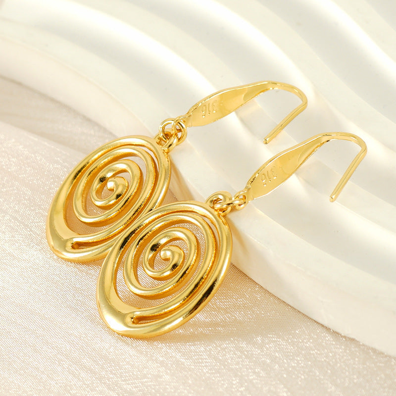 Niche Mosquito Coil Holder Stainless Steel Earrings Vera Lux
