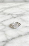 Affordable Luxury Sugar Cube Style Adjustable Ring Vera Lux